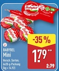 Mini von Babybel für 1,79 € bei ALDI Nord im Angebot Mini von Babybel im aktuellen ALDI Nord Prospekt