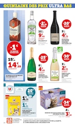Prix et réduction Vin Bio dans le prospectus U Express en cours Offre Vin Bio dans le catalogue U Express du moment à la page 14