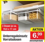 Unterregaleinsatz Vorratsdosen im Angebot bei Zimmermann in Hildesheim Unterregaleinsatz Vorratsdosen Angebote bei Zimmermann Hildesheim für 6,99 €