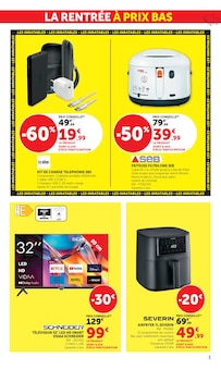 Promotion Télévision dans le prospectus Super U, valable du 18/08/2026 au 06/09/2026 Promo Télévision dans le catalogue Super U du moment à la page 3