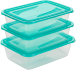 LOT DE 3 BOITES PLASTIQUE 1.25L - 5FIVE - Auchan Hypermarché LOT DE 3 BOITES PLASTIQUE 1.25L - 5FIVE à 3,99 € dans le catalogue Auchan Hypermarché