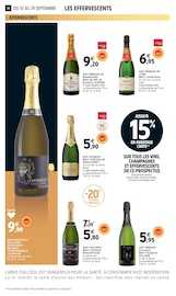 Promos Crémant De Loire Brut dans le catalogue "FOIRE AUX VINS" de Intermarché à la page 78