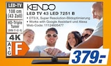 Aktuelle Fernseher Angebote bei expert in Rheine Aktuelles LED TV 43 LED 7251 B Angebot bei expert in Rheine ab 379,00 €