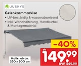 Gelenkarmmarkise Angebote von Juskys bei Netto Marken-Discount Freiberg für 149,99 €