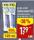 Zahncreme XXL im ALDI Nord Prospekt Zahncreme XXL von blend-a-med im aktuellen ALDI Nord Prospekt für 1,29 €
