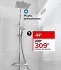 Castorama - Colonne de douche thermostatique Crometta : offre du catalogue Promo Colonne de douche thermostatique Crometta à 309,00 € dans le catalogue Castorama "Des prix pour tout embellir"