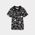 Polo manches courtes noir garçon - La Halle Polo manches courtes noir garçon à 6,99 € dans le catalogue La Halle