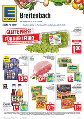 E center Supermarkt Prospekt der aktuellen Woche mit 40 Seiten, gültig von 21.09.2026 bis 26.09.2026, in Karlstadt und Umgebung Aktueller E center Supermarkt Prospekt in Karlstadt und Umgebung, "Wir lieben Lebensmittel!" mit 40 Seiten, 21.09.2026 - 26.09.2026
