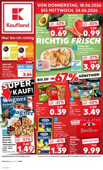 Nescafe im aktuellen Kaufland Prospekt (Bottrop) Nescafe im Kaufland Prospekt "Hier bin ich richtig" mit 65 Seiten (Bottrop)