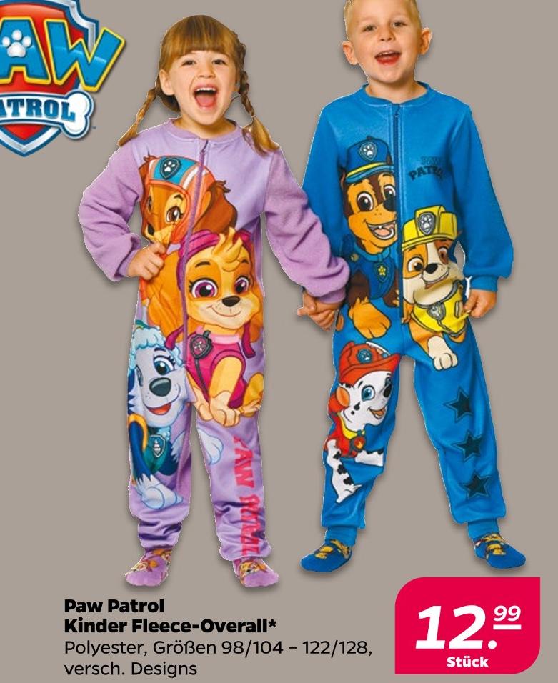 Kinder Fleece-Overall