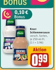 Schlemmersauce im Angebot bei REWE in Filderstadt Schlemmersauce Angebote von Knorr bei REWE Filderstadt für 0,99 €