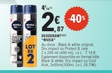 Deodorant - NIVEA dans le catalogue E.Leclerc