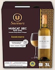 Promo Muscat Pays d'Oc IGP Blanc Sec à 9,75 € dans le catalogue Super U à Hérouville-Saint-Clair