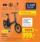 E-Faltrad Angebote von CRIVIT bei Lidl Görlitz für 999,00 €