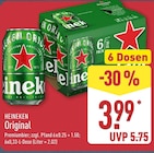 Original von Heineken für 3,99 € bei ALDI Nord im Angebot Original von Heineken im aktuellen ALDI Nord Prospekt