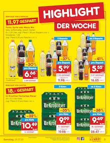 Coca Cola im Netto Marken-Discount Prospekt "Aktuelle Angebote" mit 63 Seiten (Potsdam)