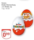 Kinder Überraschung im Angebot bei GLOBUS in Krefeld Kinder Überraschung Angebote von Ferrero bei GLOBUS Krefeld für 0,99 €