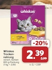 Trocken-nahrung von Whiskas im aktuellen famila Nordwest Prospekt