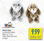 Plüsch-Hase bei diska im Prospekt "" für 9,99 €