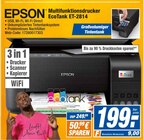 HEM expert - Multifunktionsdrucker EcoTank ET-2814 Angebot im Prospekt Multifunktionsdrucker EcoTank ET-2814 bei HEM expert im Prospekt "" für 199,00 €