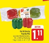 Aktuelles Paprika Mix Angebot bei EDEKA in Erlangen ab 1,11 €