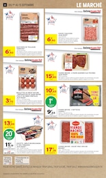 Prix et réduction Saucisse de toulouse dans le prospectus Intermarché Hyper en cours Offre Saucisse de toulouse dans le catalogue Intermarché Hyper du moment à la page 12