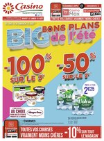 Catalogue Casino Supermarchés à Marseille, avec 4 pages Prospectus Casino Supermarchés à Marseille, "Big bons plans de l'été", 4 pages, 10/08/2020 - 23/08/2020