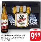Premium Pils Angebote von Hasseröder bei E center Schwäbisch Gmünd für 9,99 €