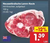Neuseeländische Lamm-Keule im Angebot bei Netto Marken-Discount in Kaufbeuren Neuseeländische Lamm-Keule Angebote bei Netto Marken-Discount Kaufbeuren für 1,39 €