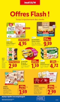 Promotion Nestlé dans le prospectus Lidl, valable du 22/10/2026 au 28/10/2026 Promo Nestlé dans le catalogue Lidl du moment à la page 21