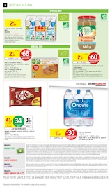 Promos Eau Minérale dans le catalogue "34% EN AVANTAGE CARTE SUR UNE SÉLECTION DE PRODUITS" de Intermarché à la page 8
