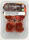 4 Paupiettes de porc cœur gourmand à la provençale - Le Porc Français / Clermont en promo chez Intermarché Saint-Maur-des-Fossés à 6,39 €