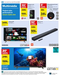 Offre Enceinte Bluetooth dans le catalogue Carrefour du moment à la page 84
