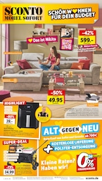 Sconto SB Prospekt für Rövershagen: "SCHÖNER WOHNEN FÜR DEIN BUDGET", 8 Seiten, 17.05.2025 - 06.06.2025