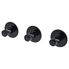 Haken, selbstklebend schwarz im Angebot bei IKEA in Stralsund Haken, selbstklebend schwarz Angebote von SKOGHALL bei IKEA Stralsund für 4,99 €