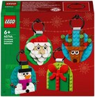 Christbaumanhänger 4er-Set Angebote von LEGO bei REWE Balingen für 9,99 €
