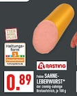 Feine SAHNE-LEBERWURST im Angebot bei Marktkauf in Köln Feine SAHNE-LEBERWURST Angebote von Rasting bei Marktkauf Köln für 0,89 €