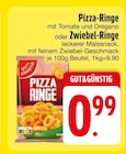 Pizza-Ringe oder Zwiebel-Ringe von GUT&GÜNSTIG im aktuellen EDEKA Prospekt für 0,99 €