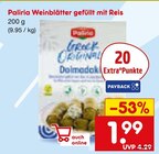 Aktuelle Feinkostlebensmittel Angebote bei Netto Marken-Discount in Mannheim Aktuelles Weinblätter gefüllt mit Reis Angebot bei Netto Marken-Discount in Mannheim ab 1,99 €