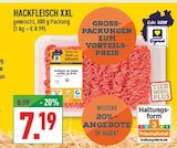 Aktuelles Hackfleisch XXL Angebot bei Marktkauf in Paderborn ab 7,19 €