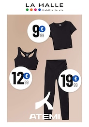 Catalogue La Halle "ATEMI" à Champs-sur-Marne et alentours, 1 page, 25/03/2026 - 29/03/2026
