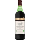 A.O.P. Bordeaux bio LARGE MALARTIC - LA CAVE D'AUGUSTIN FLORENT - Carrefour à Domont A.O.P. Bordeaux bio LARGE MALARTIC - LA CAVE D'AUGUSTIN FLORENT en promo chez Carrefour Domont à 4,95 €