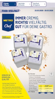 Eis im METRO Prospekt "Wochenangebote + Gewinnspiel" mit 54 Seiten (Bremerhaven)