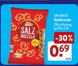 Salzbrezeln von Sun Snacks im aktuellen ALDI SÜD Prospekt für 0,69 €