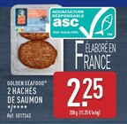 Promo 2 Hachés de Saumon à 2,25 € dans le catalogue Aldi à Sainte-Osmane