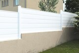 Promo Lame de clôture PVC blanc - L. 1,80 m x l. 20 cm x Ép. 30 mm à 12,75 € dans le catalogue Brico Dépôt à Thénac