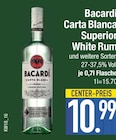 Aktuelle Bacardi Angebote bei E center in Augsburg Aktuelles Carta Blanca Superior White Rum Angebot bei E center in Augsburg ab 10,99 €