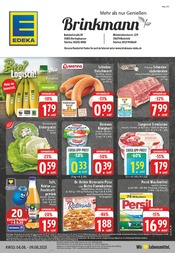 EDEKA Supermarkt Prospekt der aktuellen Woche mit 24 Seiten, gültig von 04.08.2025 bis 09.08.2025, in Augustdorf und Umgebung Aktueller EDEKA Supermarkt Prospekt in Augustdorf und Umgebung, "Aktuelle Angebote" mit 24 Seiten, 04.08.2025 - 09.08.2025