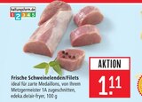 Aktuelles Frische Schweinelenden/Filets Angebot bei Marktkauf in Ulm ab 1,11 €