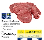 Rinder-Rouladen von Metro Chef für 17,64 € bei METRO im Angebot Rinder-Rouladen von Metro Chef im aktuellen METRO Prospekt